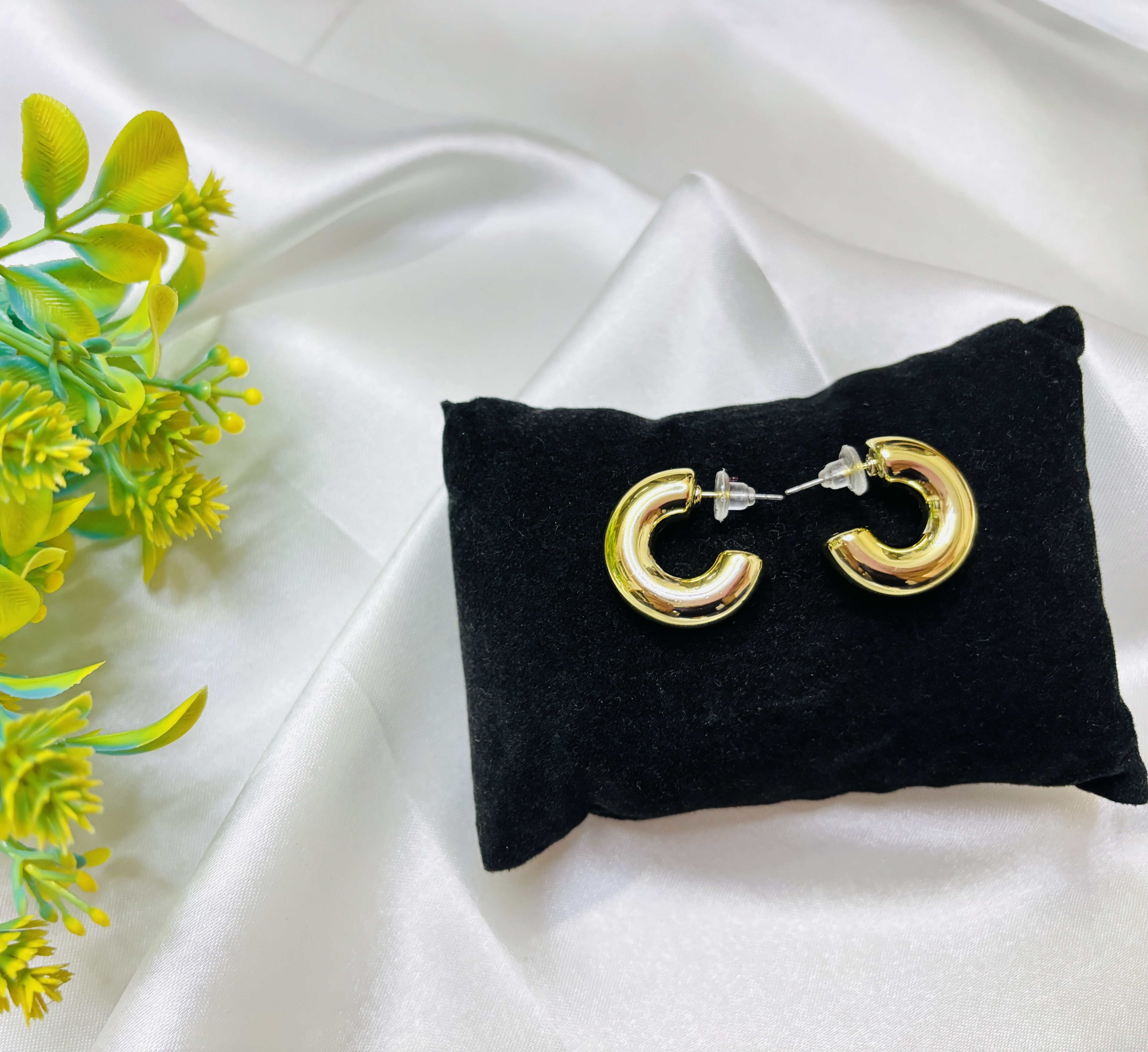 Classic Gold Hoop Earrings