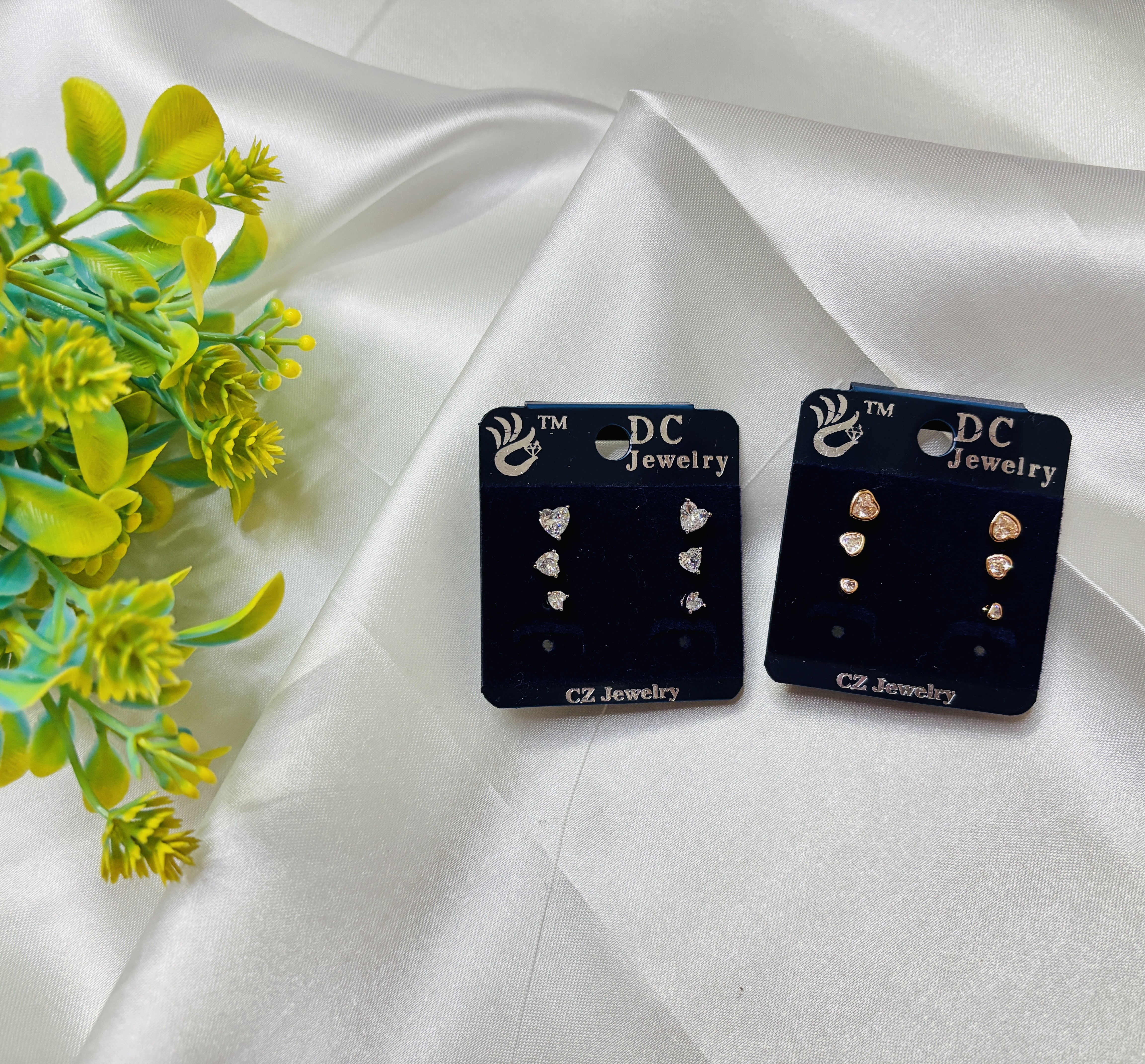 Heart Stud Earrings