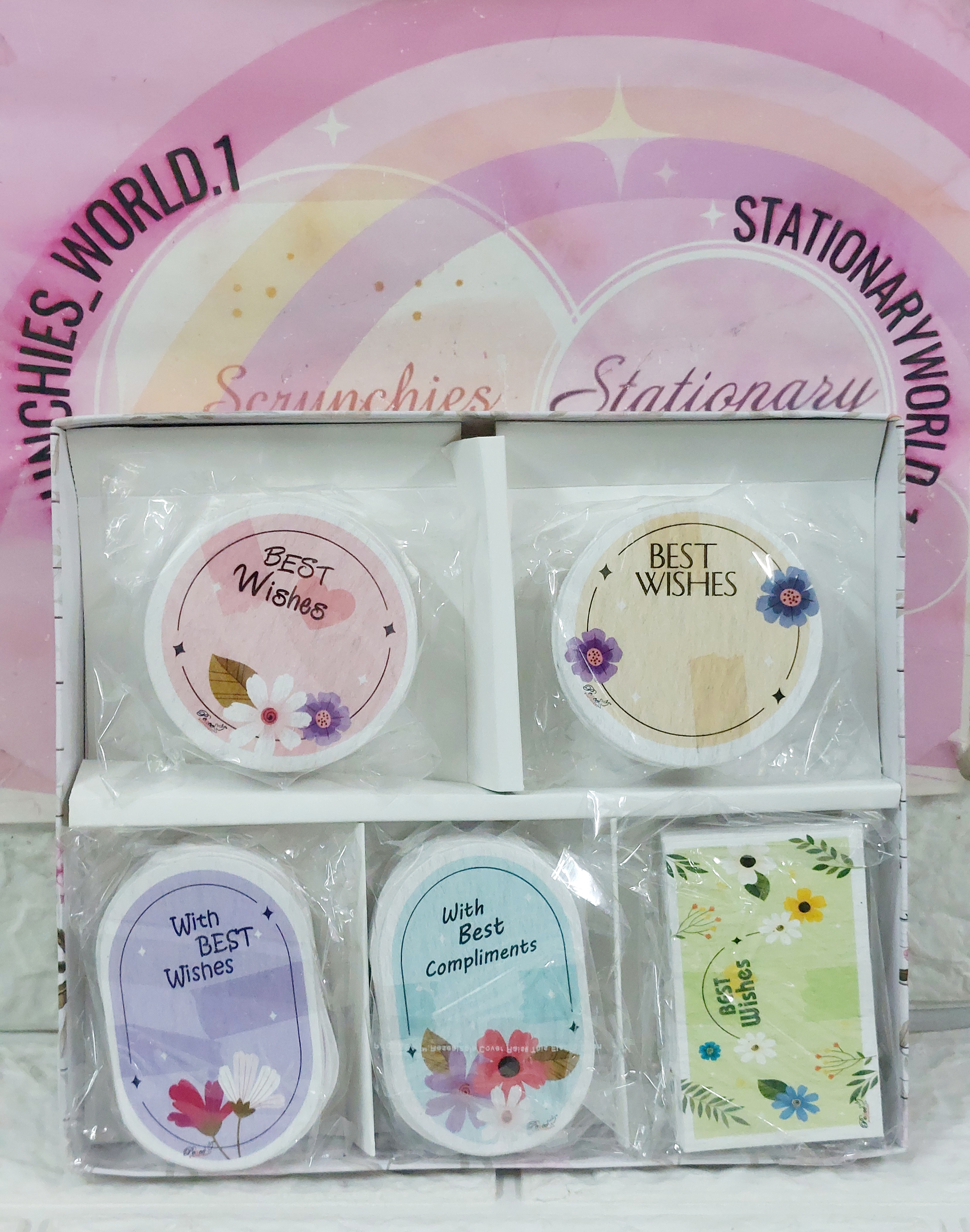 Premium gift tag box