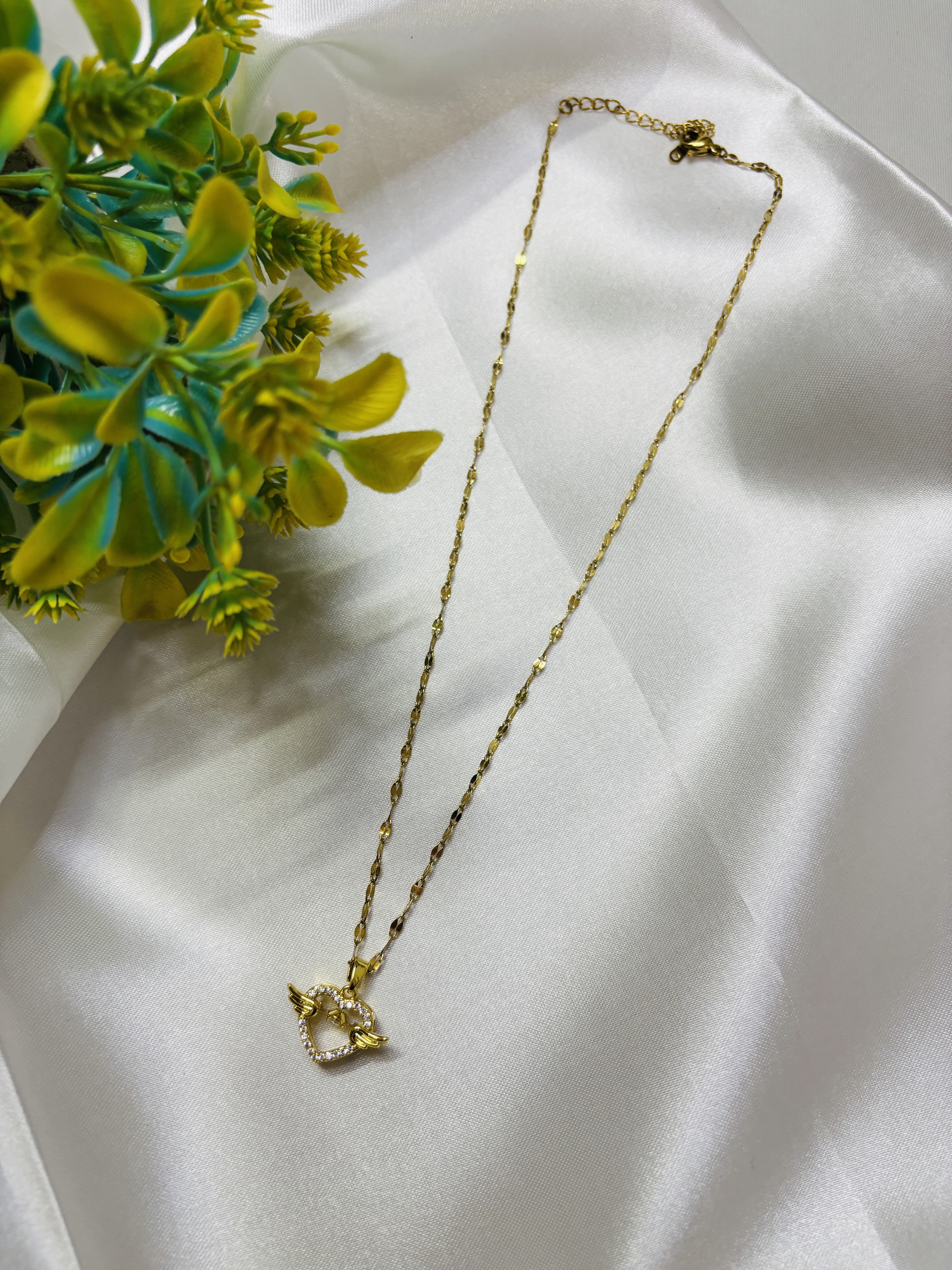 Golden Spark Necklace