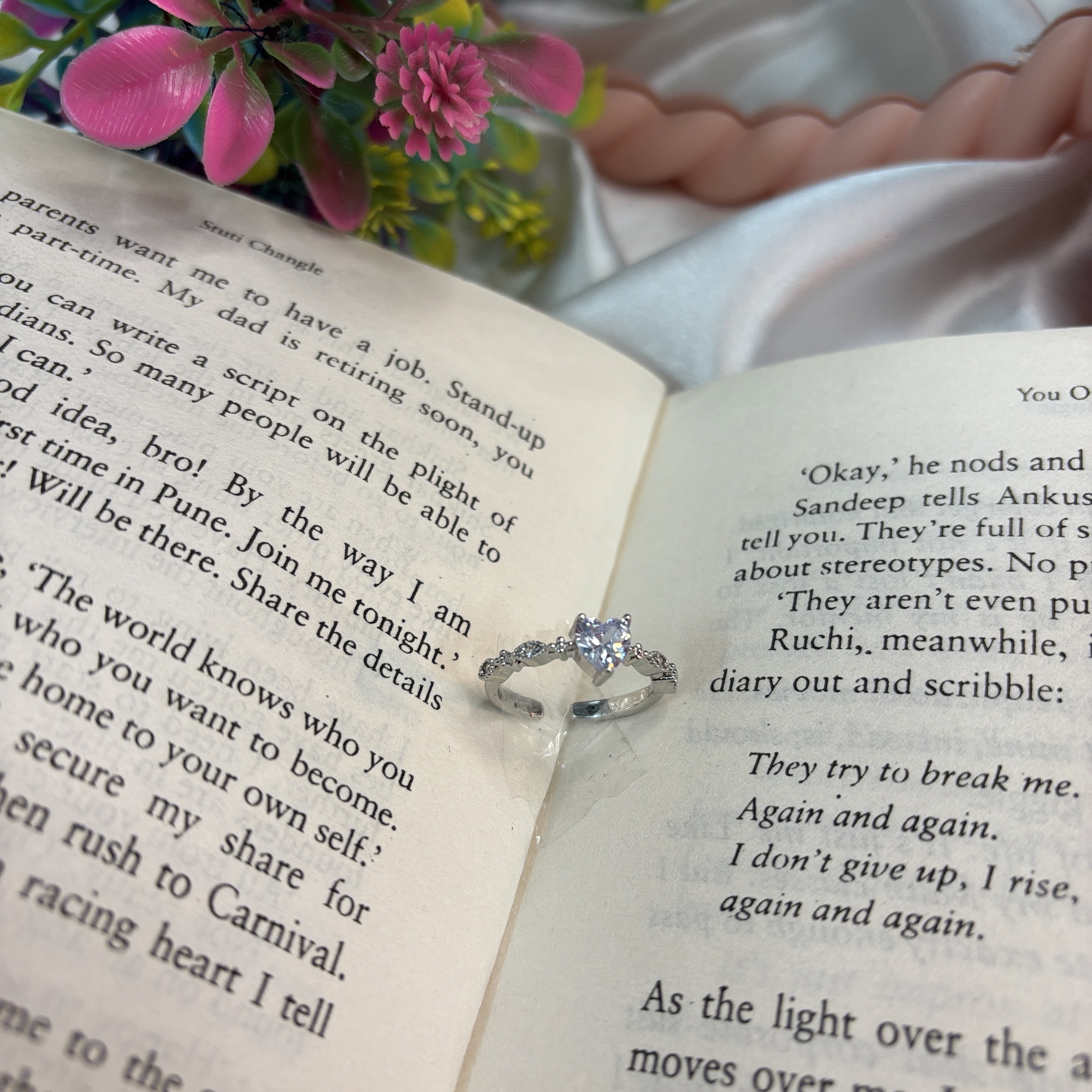 Silver Heart Ring